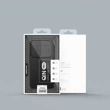 Заредете изображение във визуализатора на галерията – Nillkin Qin Cloth Pro Case Cover for Samsung Galaxy S23 Cover with Flip Camera Cover blue
