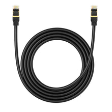 Заредете изображение във визуализатора на галерията – Baseus fast network cable RJ-45 cat.8 40Gbps 2m round - black
