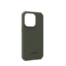 Заредете изображение във визуализатора на галерията – ( uag ) urban armor gear biodegradable outback гръб за iphone 14 pro green - TopMag
