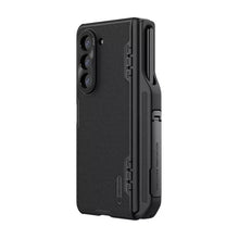 Заредете изображение във визуализатора на галерията – Nillkin Super Frosted Shield Fold Case for Samsung Galaxy Z Fold 5 5G black (pen holder)
