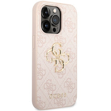Заредете изображение във визуализатора на галерията – Original Case GUESS 4G Big Metal Logo GUHCP15L4GMGPI for Iphone 15 Pro różowy
