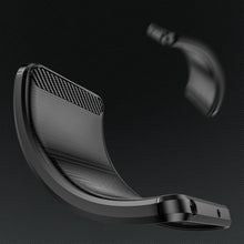 Заредете изображение във визуализатора на галерията – Carbon Case Cover for Motorola Edge+ 2023 / Moto X40 Pro / Moto X40 Flexible Silicone Carbon Cover Black
