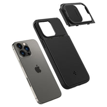 Заредете изображение във визуализатора на галерията – Spigen optik armor mag гръб за  iphone 14 pro max black
