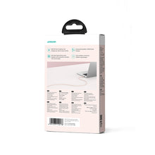 Заредете изображение във визуализатора на галерията – Joyroom Multi-Color Series SA34-CC3 USB-C / USB-C Cable 60W Fast Transfer 1m - Pink
