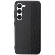 Заредете изображение във визуализатора на галерията – AMG AMHCS23MBLSCA S23+ S916 black/black hardcase Carbon Stripe&amp;Embossed
