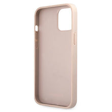 Заредете изображение във визуализатора на галерията – Guess GUHCP12M4GMGPI iPhone 12/12 Pro 6,1" różowy/pink hardcase 4G Big Metal Logo
