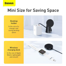Заредете изображение във визуализатора на галерията – Baseus wireless charger support magsafe simple 15w black ccjj000001
