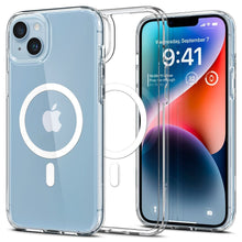 Заредете изображение във визуализатора на галерията – Spigen ultra hybrid mag гръб за iphone 14 white - TopMag
