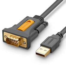 Заредете изображение във визуализатора на галерията – Ugreen adapter cable USB-A - DB9 RS-232 1.5m gray (CR104)
