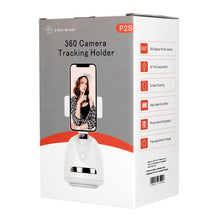Заредете изображение във визуализатора на галерията – Phone holder with 360° face tracking P2S white
