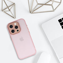 Заредете изображение във визуализатора на галерията – Liavec AG Matte Series Case for Iphone 15 light pink
