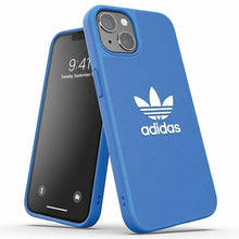 Заредете изображение във визуализатора на галерията – Adidas OR Molded Case BASIC iPhone 13 6.1" blue/blue 47088
