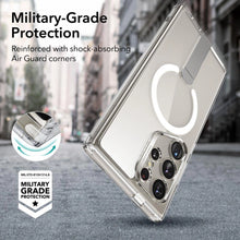 Заредете изображение във визуализатора на галерията – ESR Flickstand Boost Halolock case for Samsung Galaxy S24 Ultra - transparent
