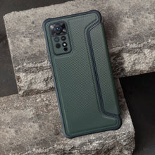 Заредете изображение във визуализатора на галерията – Razor калъф тип книга за xiaomi redmi 9at / redmi 9a dark green - TopMag
