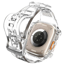 Заредете изображение във визуализатора на галерията – Spigen RUGGED ARMOR "PRO" Apple Watch ULTRA (49MM) CRYSTAL CLEAR
