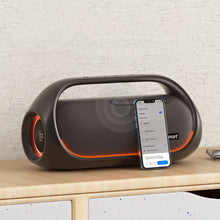 Заредете изображение във визуализатора на галерията – Tronsmart Bang Waterproof Bluetooth Wireless Speaker 60W with Powerbank Function black (723928)
