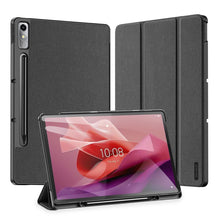 Заредете изображение във визуализатора на галерията – Dux Ducis Domo smart sleep case for Lenovo Tab P12 12.7&#39;&#39; tablet - black
