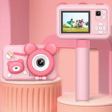 Заредете изображение във визуализатора на галерията – Digital camera for children D32 Mouse with tripod pink
