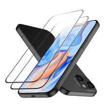 Заредете изображение във визуализатора на галерията – ESR TEMPERED GLASS 2-PACK IPHONE 15 PLUS BLACK
