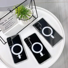 Заредете изображение във визуализатора на галерията – Acrylic Magsafe Case for Samsung Galaxy S23 transparent
