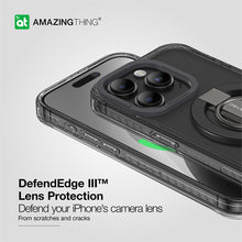 Заредете изображение във визуализатора на галерията – Amazing Thing Titan Pro Mag Ring Grip Case IP156.1PTRBK for Iphone 15 Pro black
