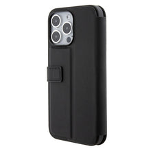 Заредете изображение във визуализатора на галерията – Original Case MERCEDES bookcase Leather Wave Patern MEBKP15X8ROLK for Iphone 15 Pro Max Black
