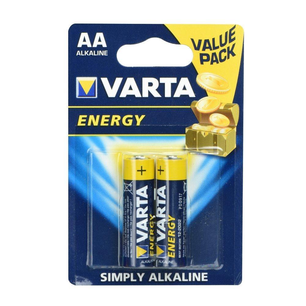 Алкална батерия varta r6 (aa) 2 броя energy - TopMag