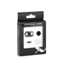 Заредете изображение във визуализатора на галерията – Applele set 3in1 iPhone 7 plus / 8 plus (home с touch id + dust plug + photo cover) черен - TopMag
