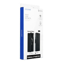 Заредете изображение във визуализатора на галерията – Araree bonnet diary за samsung for samsung z fold 3 czarny - TopMag

