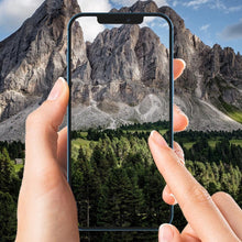Заредете изображение във визуализатора на галерията – Araree c-sub core camera tempered glass for iphone 12mini black - TopMag
