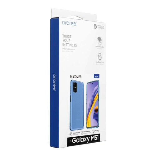 Araree m - cover case for samsung m51 blue - TopMag