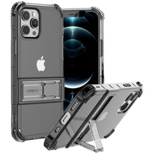 Заредете изображение във визуализатора на галерията – Araree mach stand case for iphone 12 / 12 pro black - TopMag
