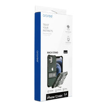 Заредете изображение във визуализатора на галерията – Araree mach stand case for iphone 12 mini black - TopMag
