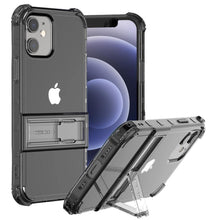 Заредете изображение във визуализатора на галерията – Araree mach stand case for iphone 12 mini black - TopMag
