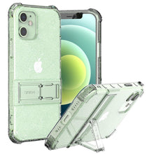Заредете изображение във визуализатора на галерията – Araree mach stand case for iphone 12 mini glitter clear - TopMag
