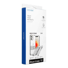 Заредете изображение във визуализатора на галерията – Araree mach stand case for iphone 12 mini transparent - TopMag
