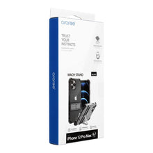 Заредете изображение във визуализатора на галерията – Araree mach stand case for iphone 12 pro max black - TopMag
