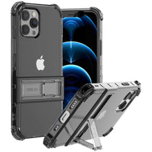 Заредете изображение във визуализатора на галерията – Araree mach stand case for iphone 12 pro max black - TopMag
