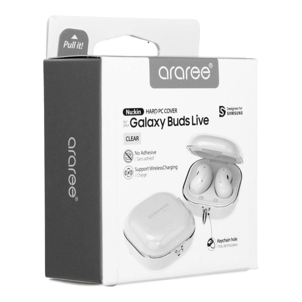Araree nukin case for galaxy buds live transparent - TopMag