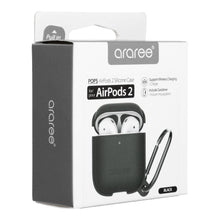 Заредете изображение във визуализатора на галерията – Araree pops case for airpods 1 / 2 black - TopMag

