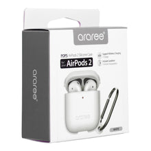 Заредете изображение във визуализатора на галерията – Araree pops case for airpods 1 / 2 white - TopMag
