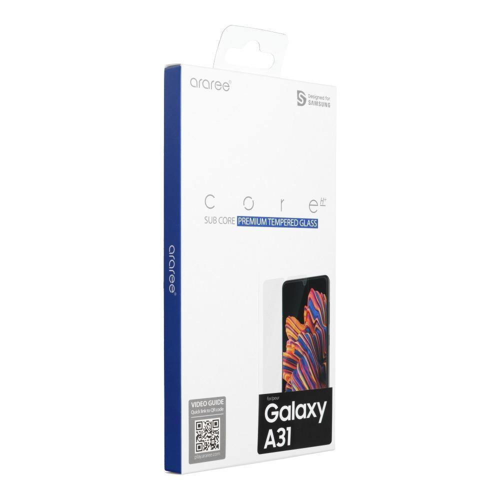 Araree sub core tempered glass for samsung a31 transparent - TopMag