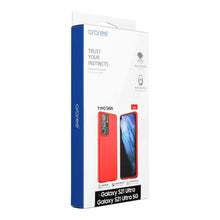 Заредете изображение във визуализатора на галерията – Araree typoskin case for samsung s21 ultra red - TopMag
