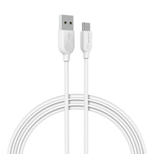 Заредете изображение във визуализатора на галерията – Borofone Cable BX14 LinkJet - USB to Type C - 2,4A 3 metres white
