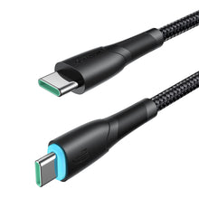 Заредете изображение във визуализатора на галерията – Joyroom Starry Series SA32-CC3 USB-C / USB-C cable 60W 1m - black
