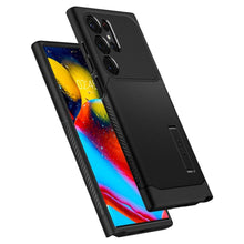 Заредете изображение във визуализатора на галерията – SPIGEN Slim Armor case for SAMSUNG S23 ULTRA black
