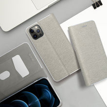 Заредете изображение във визуализатора на галерията – LUNA Book Gold for IPHONE 15 silver
