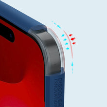Заредете изображение във визуализатора на галерията – Nillkin Super Frosted Shield Pro iPhone 15 Plus Case - Blue
