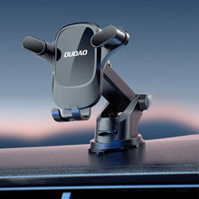 Заредете изображение във визуализатора на галерията – Car phone holder for Dudao F5Pro cockpit - black
