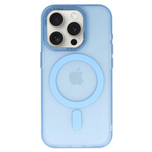 Заредете изображение във визуализатора на галерията – Liavec AG Magsafe Case for Iphone 15 light blue
